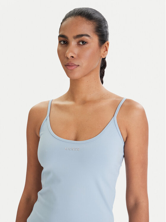 Guess Guess Top V6RP14 KD952 Azul Slim Fit