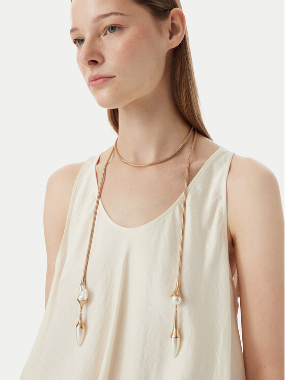 Weekend Max Mara Naszyjnik Weekend Max Mara Bevanda 2625756144650 Złoty