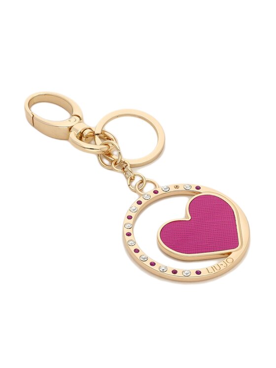 Liu Jo Brelok Liu Jo Key Ring Heart AA3126 A0001 Złoty