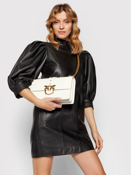 PINKO Borsetta Pinko Love Classic Icon Simply 4 C AI 21-22 PLTT 1P22A6 Y6XT Bianco