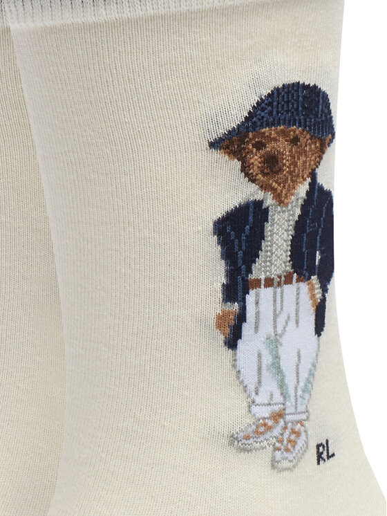 Polo Ralph Lauren Calcetines largos Polo Ralph Lauren 455P18194001 Beige claro