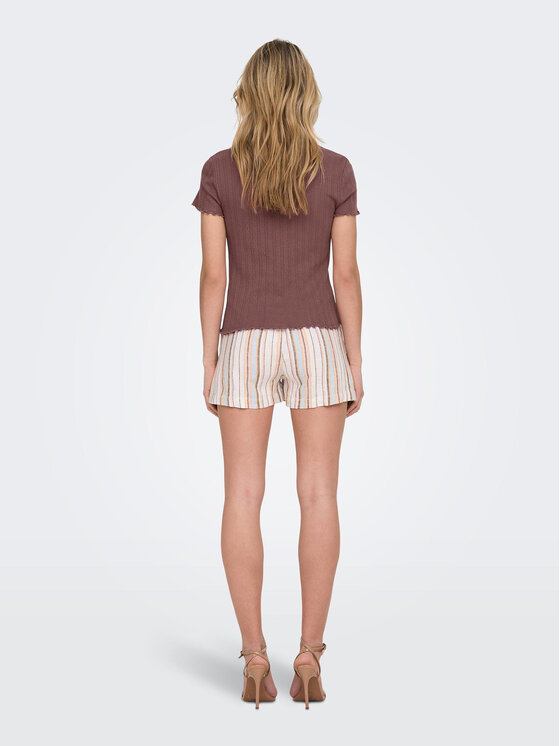 ONLY ONLY Marškinėliai Carlotta 15256154 Rožinė Tight Fit
