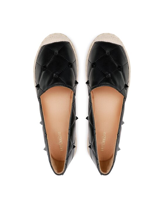 DeeZee Espadrilky DeeZee WS020610-01 Čierna