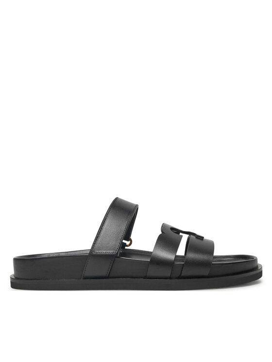 Tory Burch Шльопанці Tory Burch Ines Sport Slide 161636 Чорний