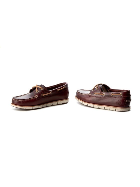 Timberland Mokasyny Timberland Tidelands 2 Eye A1BHM Brązowy