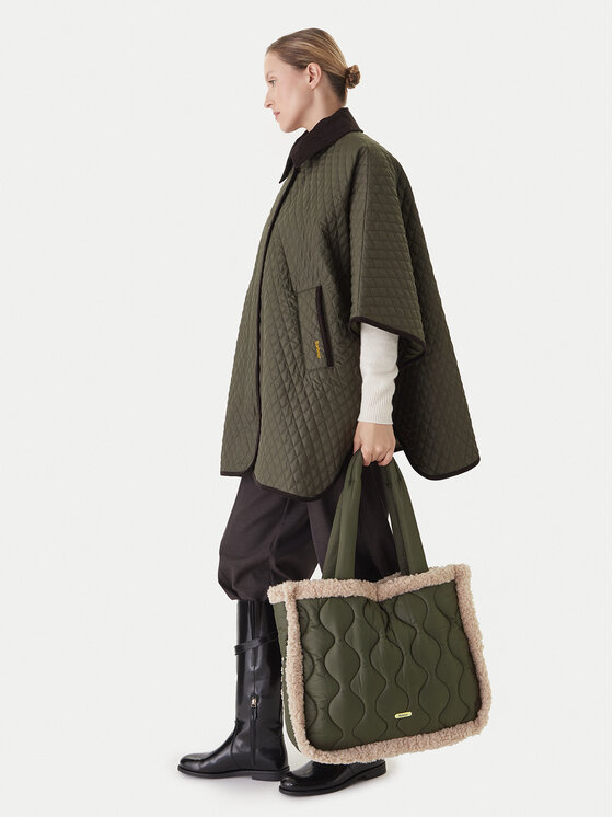 Barbour Borsetta Barbour Marnie Quilt Tote Bag LBA0482OL71 Cachi