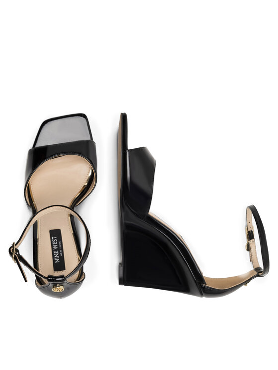 Nine West Sandale Nine West ALAYNA FF-2155 Crna