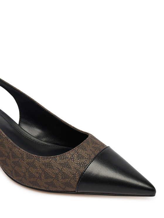 MICHAEL Michael Kors Туфлі MICHAEL Michael Kors Amara Toe Cap Sling 40S6AMMP1B Коричневий