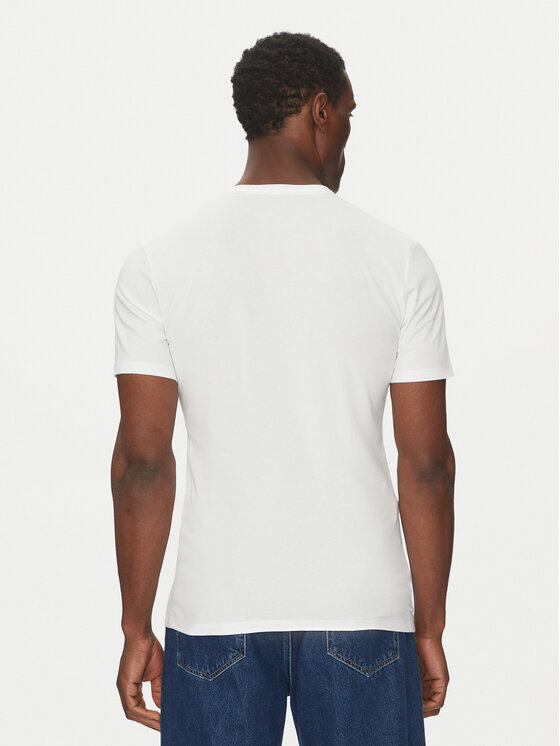 Calvin Klein Underwear Calvin Klein Underwear Marškinėlių komplektas LV00NB4186 Balta Slim Fit