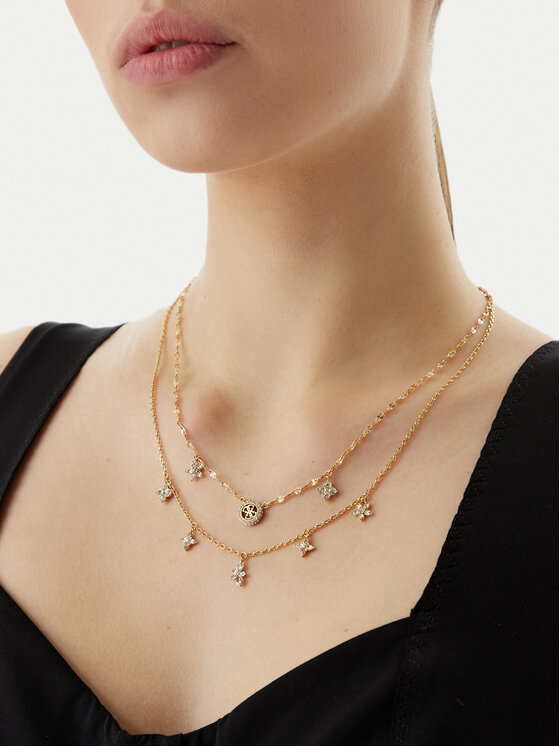 Guess Ogrlica Guess JUBN06 028JW Zlata