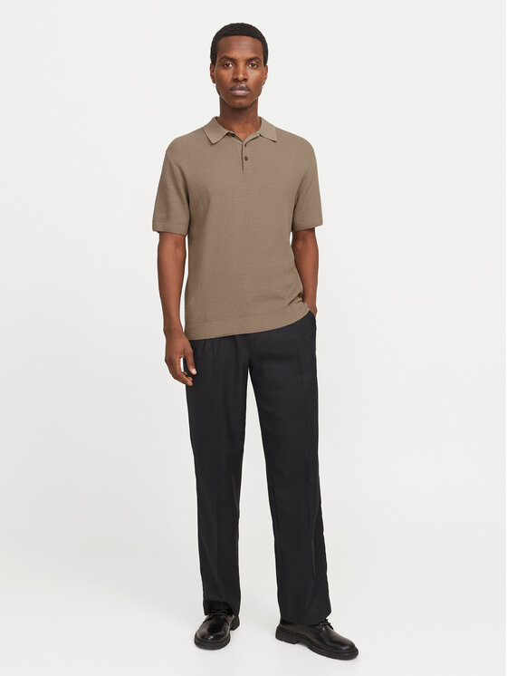 Jack & Jones Jack & Jones Polo majica Cooper 12271483 Bež Regular Fit