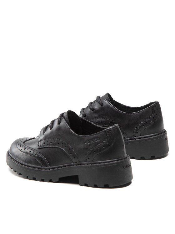 Geox zapatos Oxford Geox J Casey G. N J6420N 00085 C9999 M Negro