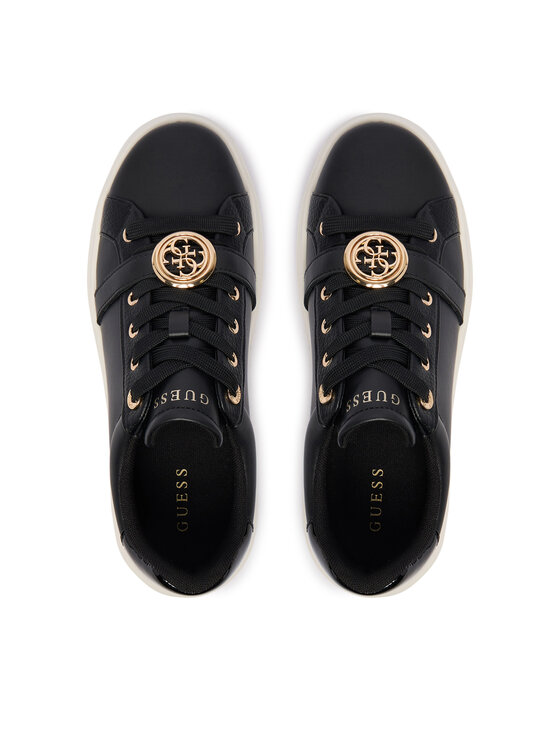 Guess Sneakers Guess FLFEZO LEA12 Negru