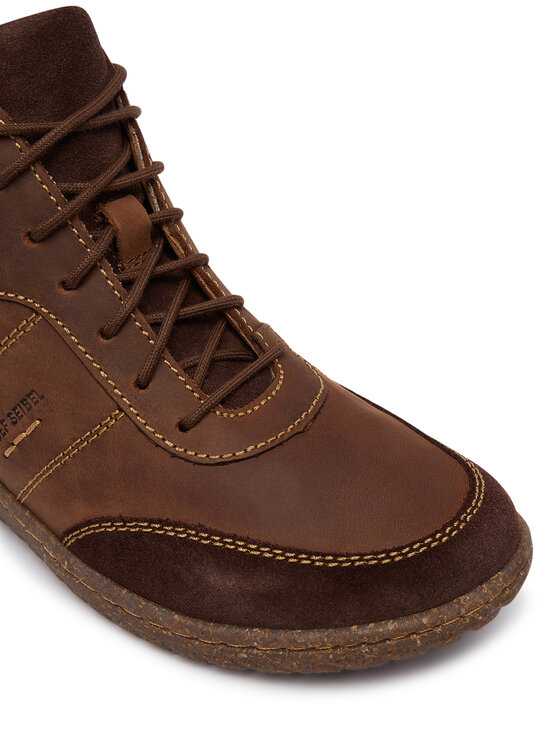 Josef Seibel Kotníková obuv Josef Seibel Angelina 05 78405-FL41 Tmavě hnědá