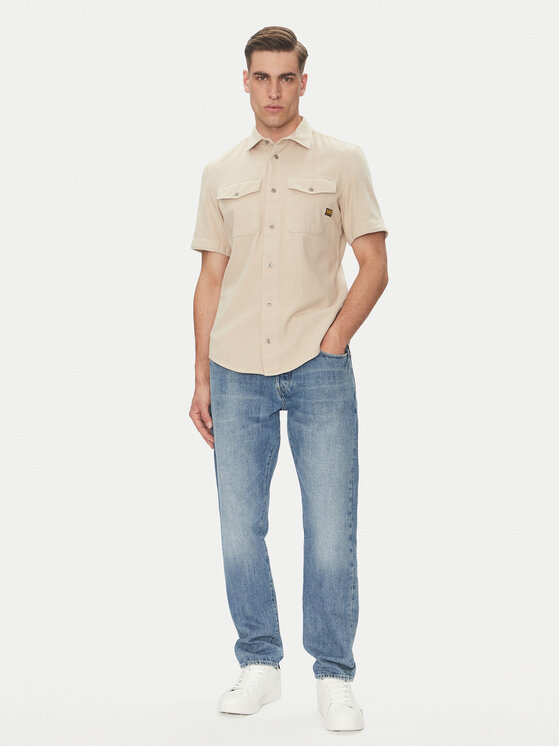 G-STAR G-Star Raw Camicia Marine D19751-D454 Beige Slim Fit