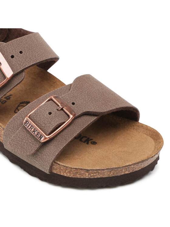 Birkenstock Босоніжки Birkenstock New York Kids Bs 87781 Коричневий