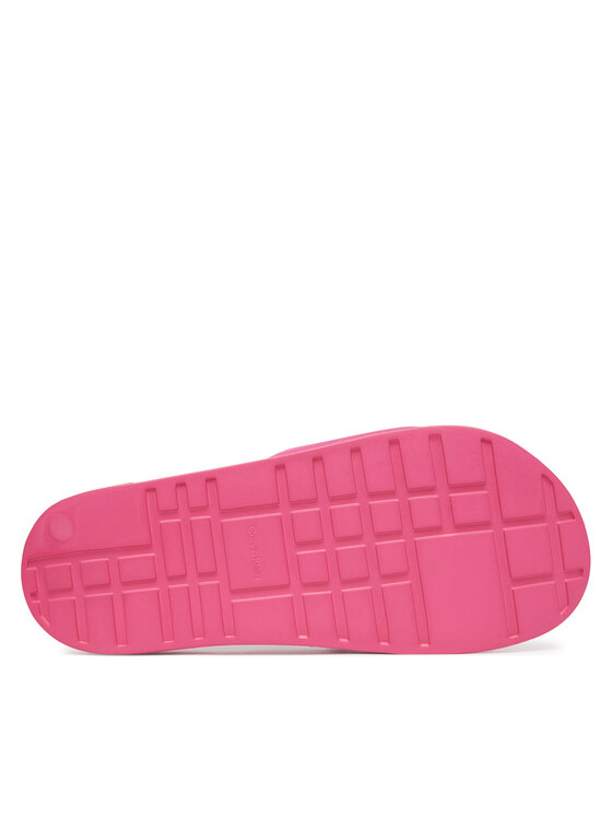 Calvin Klein Šľapky Calvin Klein Essential Slide Pride Cv Wn HW0HW03297 Ružová