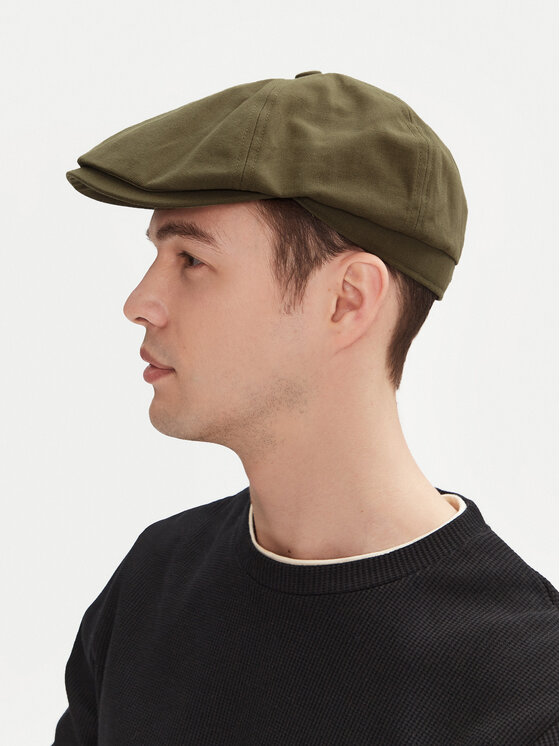 Barbour Baret so šiltom Barbour Fawdon Bakerboy MHA0890GN54 Zelená
