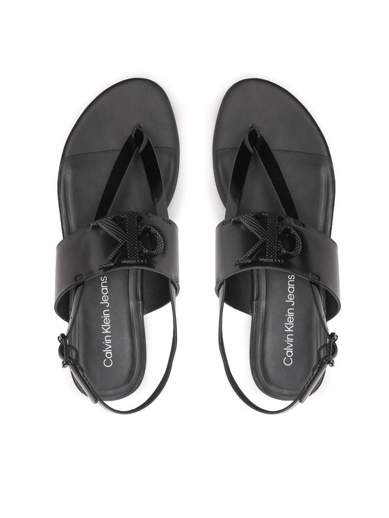 Sandales Calvin Klein Jeans Flat Sandal Toepost Hw YW0YW00953