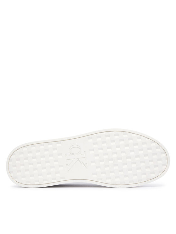 Calvin Klein Сникърси Calvin Klein 3 Cupsole Derby Pu Tmb HM0HM02331 Бял