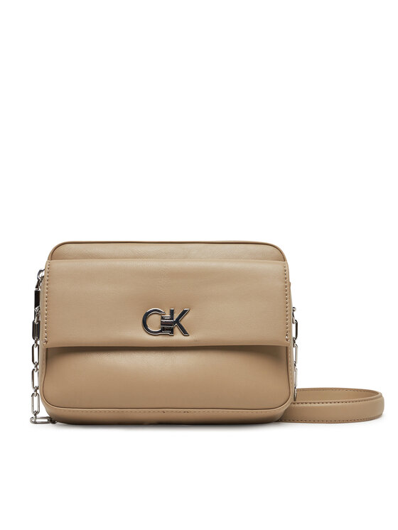 Calvin Klein Τσάντα Calvin Klein Ck Pocket Camera Bag K60K613089 Σκούρο μπεζ