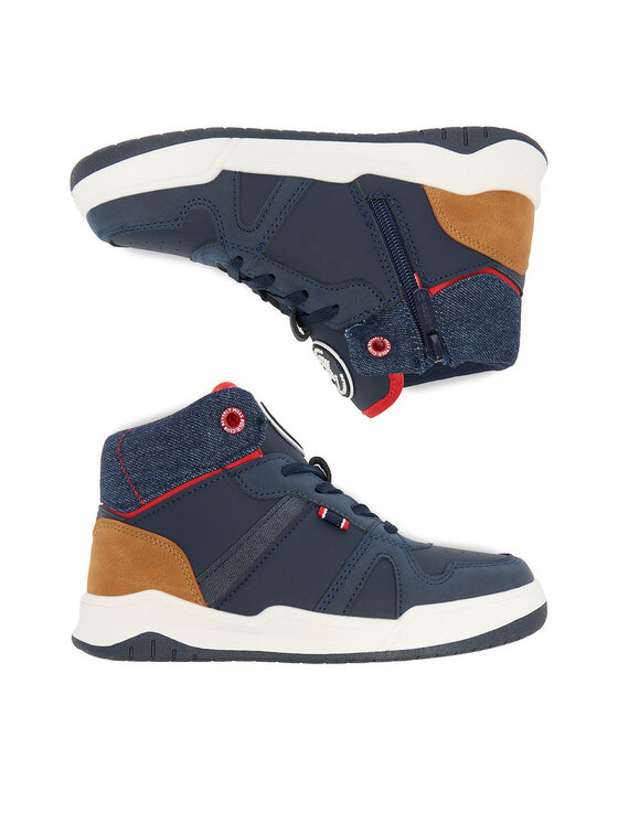 Beverly Hills Polo Club Sneakersy Beverly Hills Polo Club CEO-AVO-BHPC-274-065 Tmavomodrá