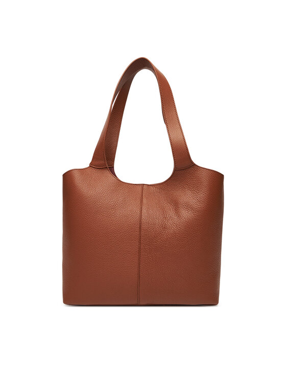 Coccinelle Сумка Coccinelle Hand Grained L E1 SHA 11 02 01 Коричневий