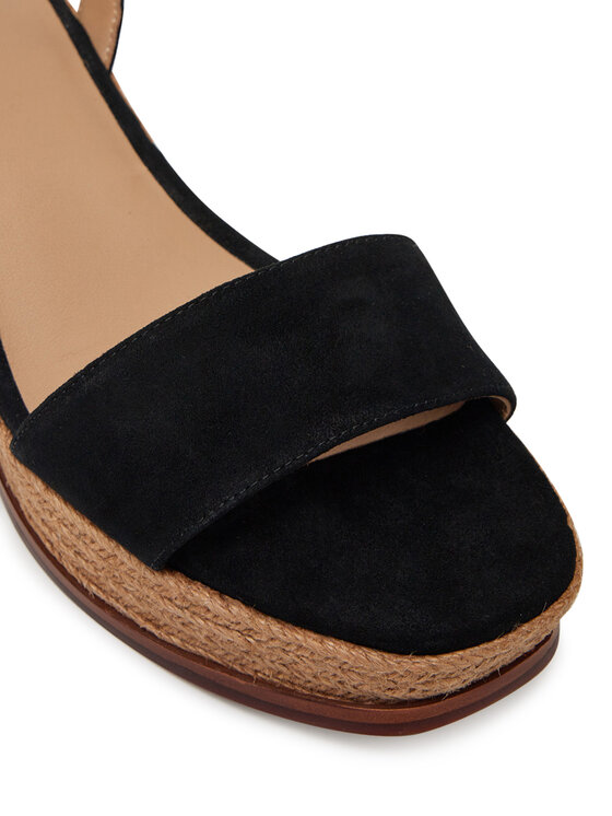 LAUREN RALPH LAUREN Espadrilky LAUREN RALPH LAUREN Leona 802920421001 Čierna