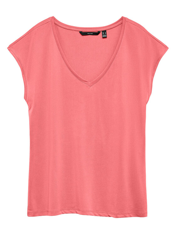 Vero Moda Vero Moda Футболка Filli 10247666 Рожевий Relaxed Fit