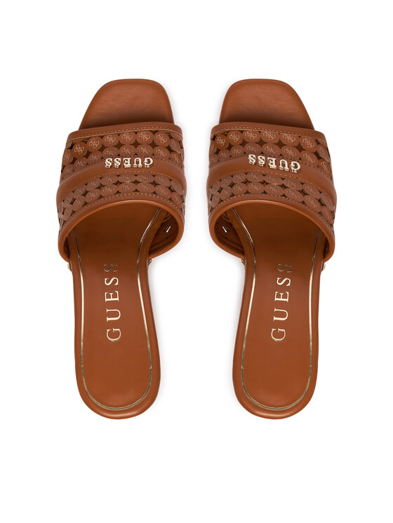 Guess Шльопанці Guess FLJ2LL LEA04 Коричневий