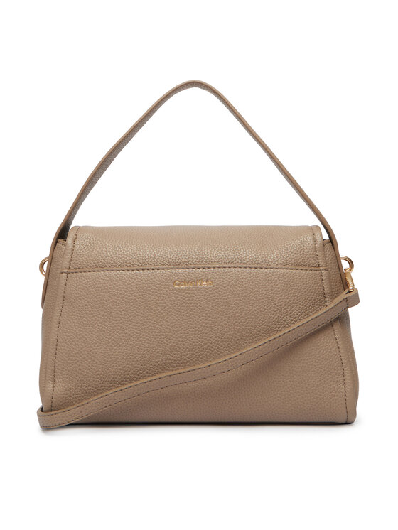 Calvin Klein Bolso Calvin Klein Emblem Hw Pebble Shoulder Bag 25 LV04F3425G Beis