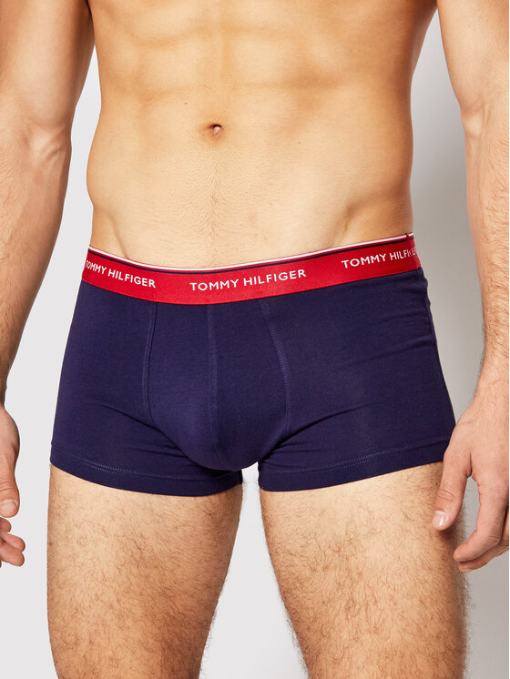 Tommy Hilfiger Tommy Hilfiger Boxer szett 3P Lr Trunk 1U87903841 Sötétkék