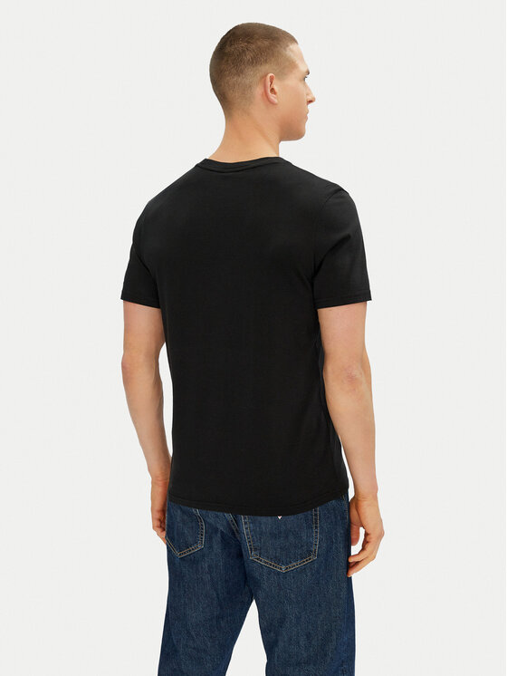 Moose Knuckles Moose Knuckles Футболка Conway M15MT760 Чорний Regular Fit