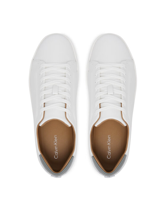 Calvin Klein Сникърси Calvin Klein Pure Low Laceup Cupsole Hf Lth HM0HM01859 Бял