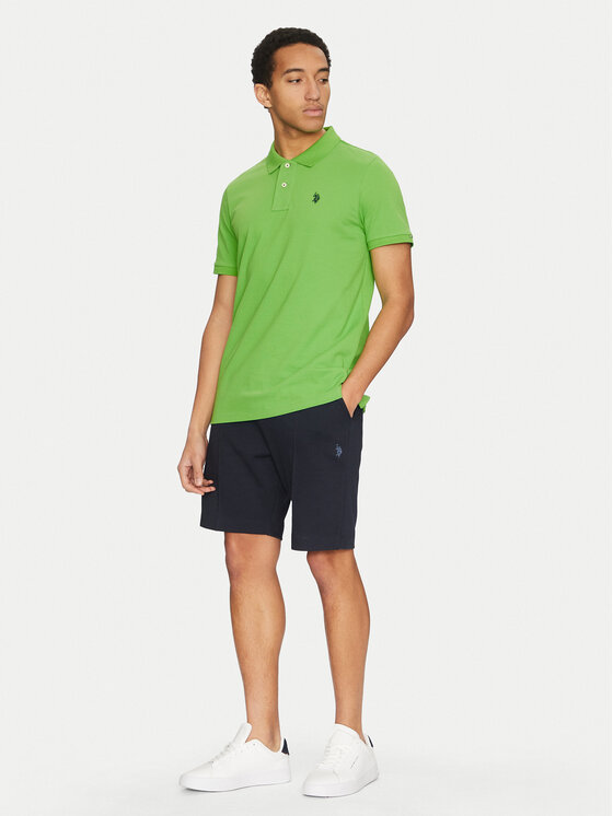 U.S. Polo Assn. U.S. Polo Assn. Поло MUP3637 Зелений Regular Fit