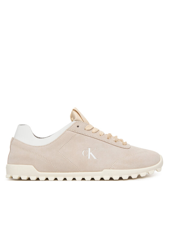 Calvin Klein Сникърси Calvin Klein Low Profile Run MG Sue HW0HW03150 Бежов