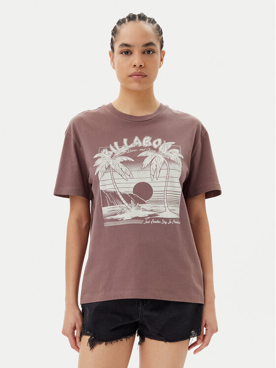 Billabong Billabong Футболка Sweet Escape EBJZT00419 Коричневий Relaxed Fit