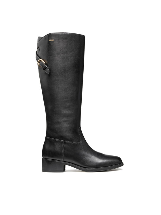 Geox Jātnieku tipa zābaki Geox D Camexia Np Abx D566WB 00043 C9999 Melns