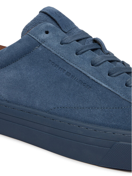 Tommy Hilfiger Sneakersy Tommy Hilfiger Park Premium Suede FM0FM05829 Niebieski