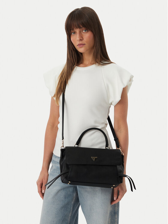 Guess Дамска чанта Guess Devon HWBG97 45200 Черен