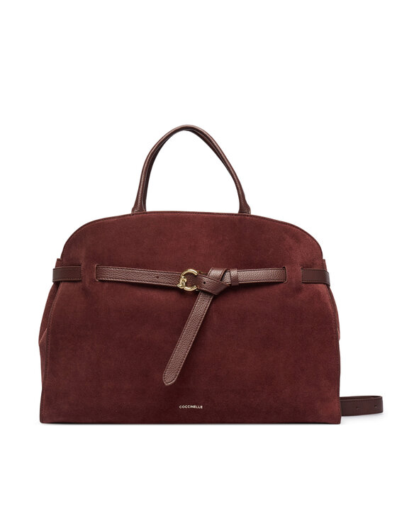 Coccinelle Сумка Coccinelle TLB Coccinellesabine Suede Bi E1 TLB 18 01 01 Бордовий