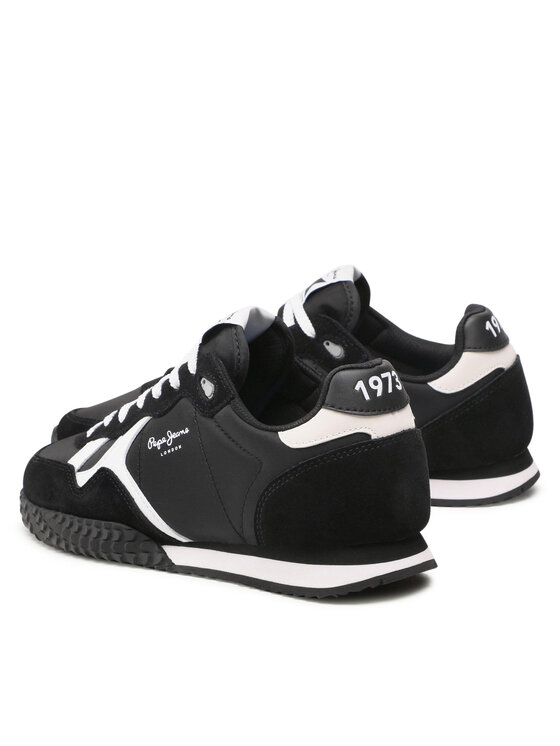 Pepe Jeans Сникърси Pepe Jeans Holland Serie 1 PMS30758 Черен