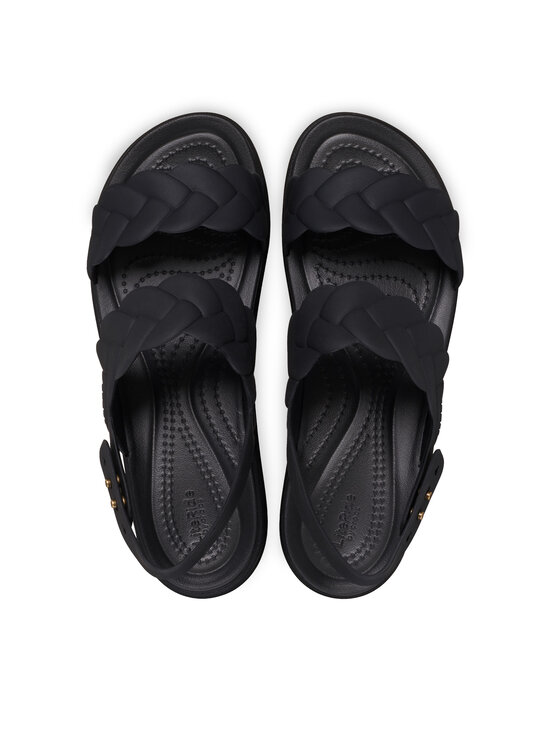 Crocs Босоніжки Crocs Brooklyn Woven Upper LW 209977 Чорний