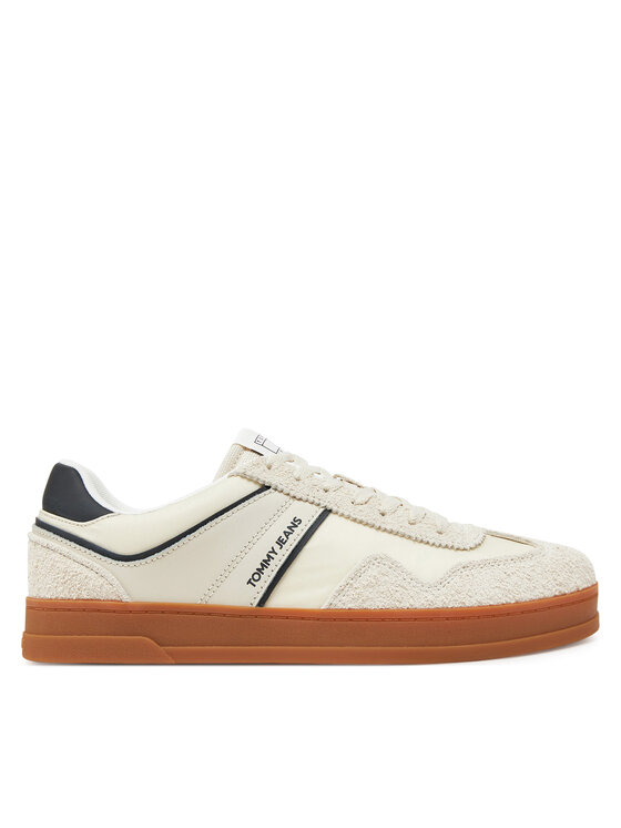 Tommy Jeans Αθλητικά Tommy Jeans The Greenwich Mix Media EM0EM01606 Μπεζ