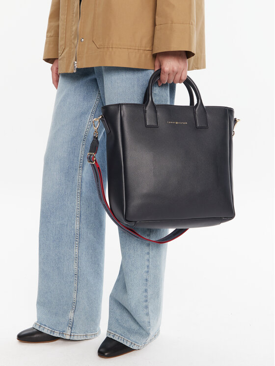 Tommy Hilfiger Kabelka Tommy Hilfiger AW0AW17971 Tmavomodrá