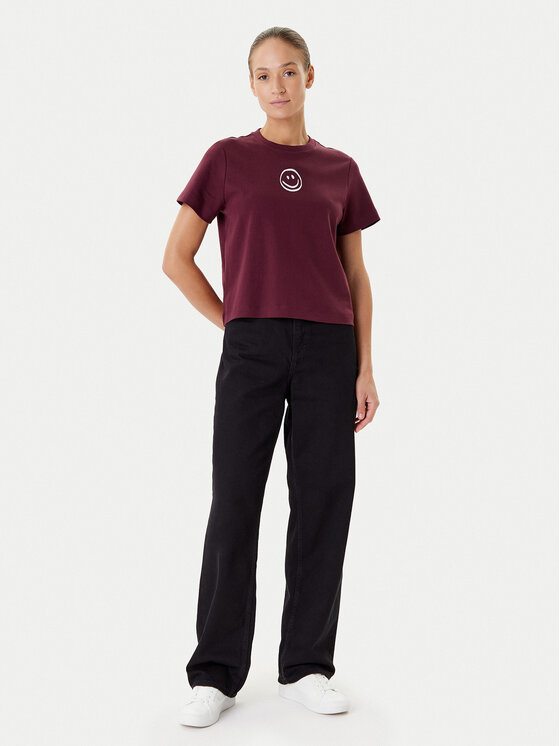Vero Moda Vero Moda Marškinėliai Sara 10311633 Violetinė Regular Fit