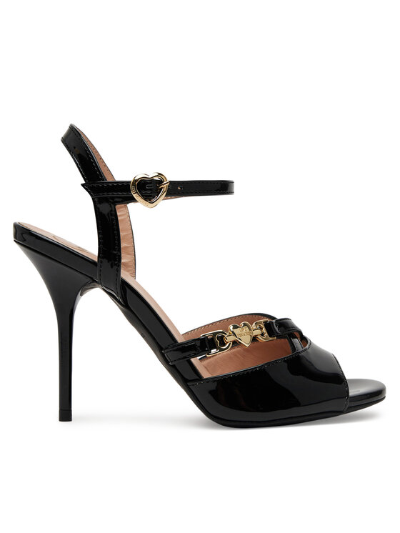 LOVE MOSCHINO Босоніжки LOVE MOSCHINO JA16089G1MIH0000 Чорний
