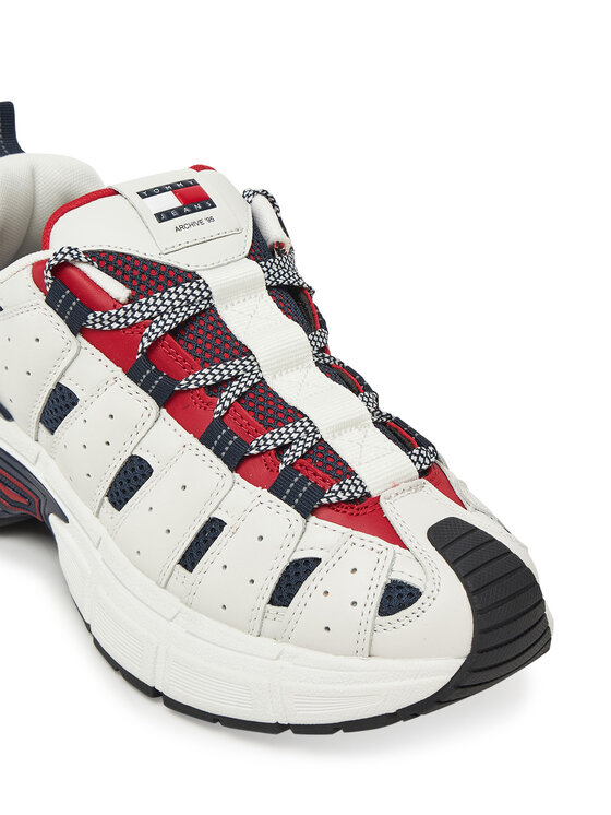 Tommy Jeans Sneakersy Tommy Jeans Archive'95 EN0EN02814 Biały