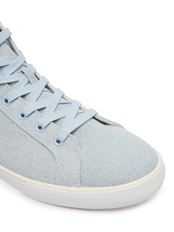 Tommy Hilfiger Sneakersy Tommy Hilfiger Th Chic Low Profile Mid Cut FW0FW09356 Světle modrá