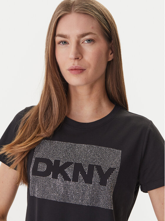DKNY DKNY Camiseta DJ6T1701 Negro Regular Fit